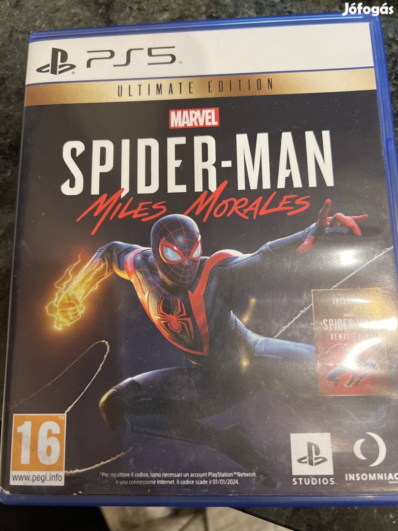 PS5 Spider-man Miles Morales Ultimate Edition