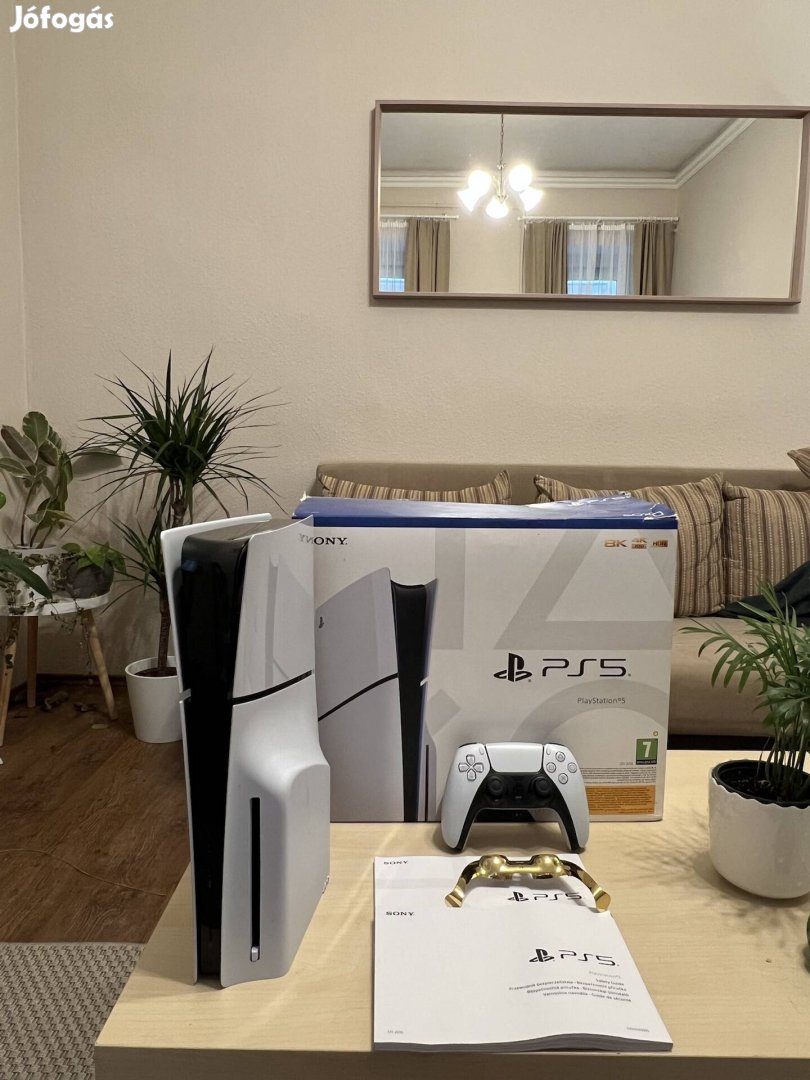 PS5 / Playstation 5 Slim 1TB(Lemezes) - Gyári új állapot