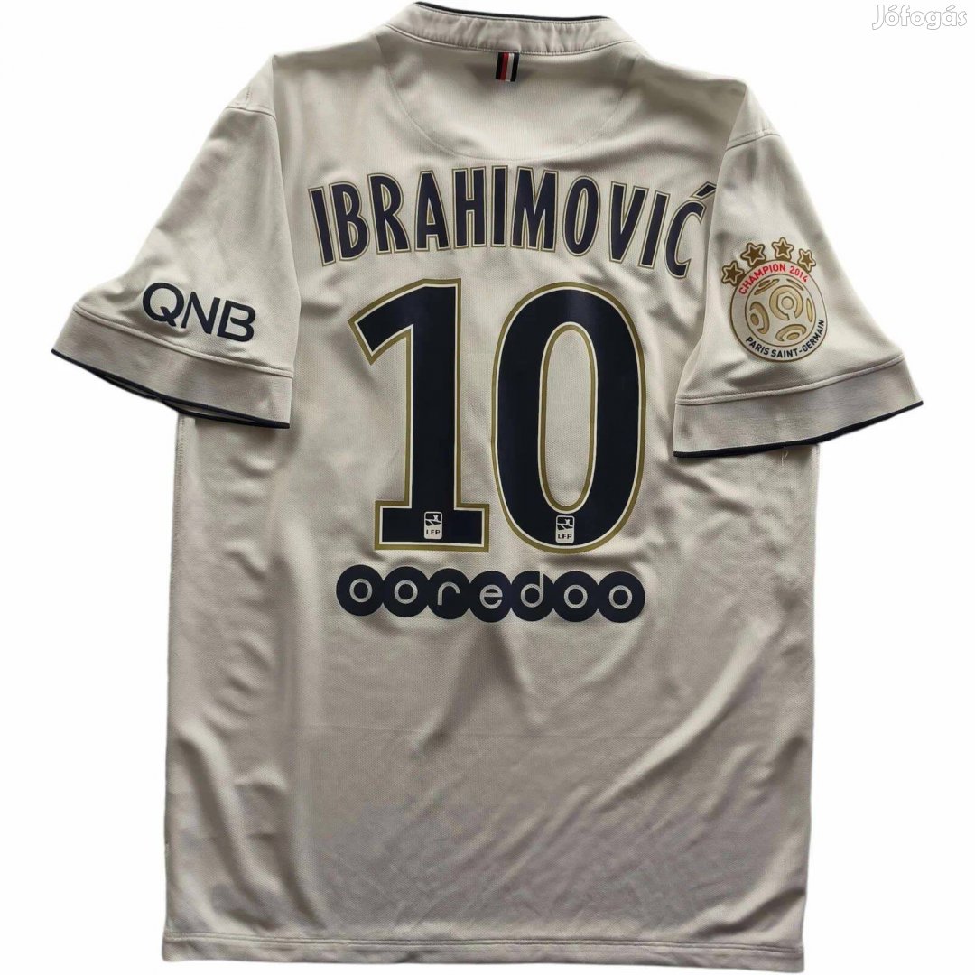 PSG Paris Saint-Germain 2014-15 vendég Ibrahimovic foci mez M-es