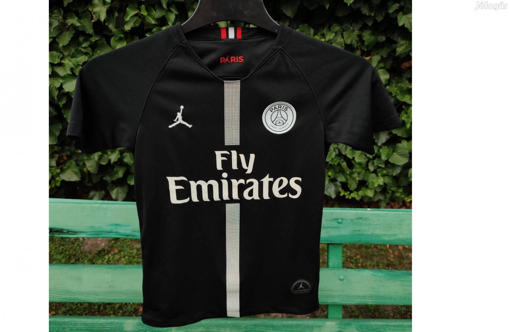 PSG eredeti Nike Jordan fekete gyerek mez (137-147)