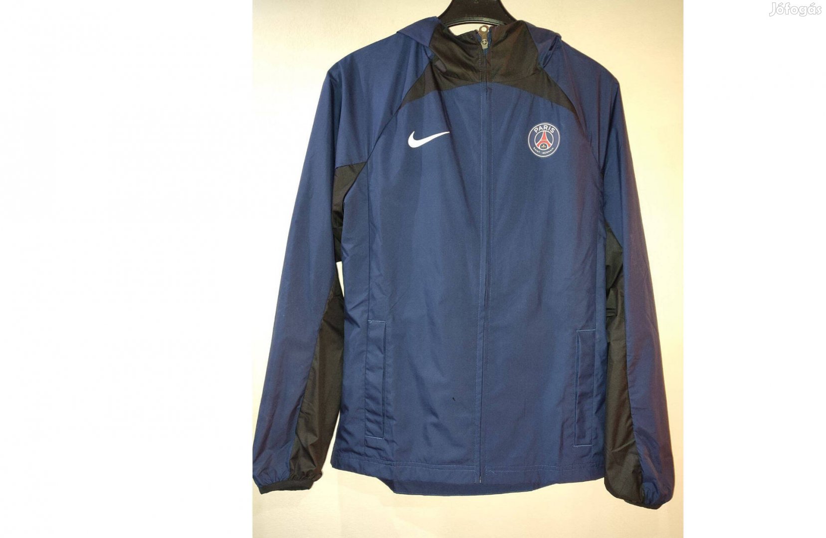 PSG kék eredeti Nike kapucnis dzseki (S)
