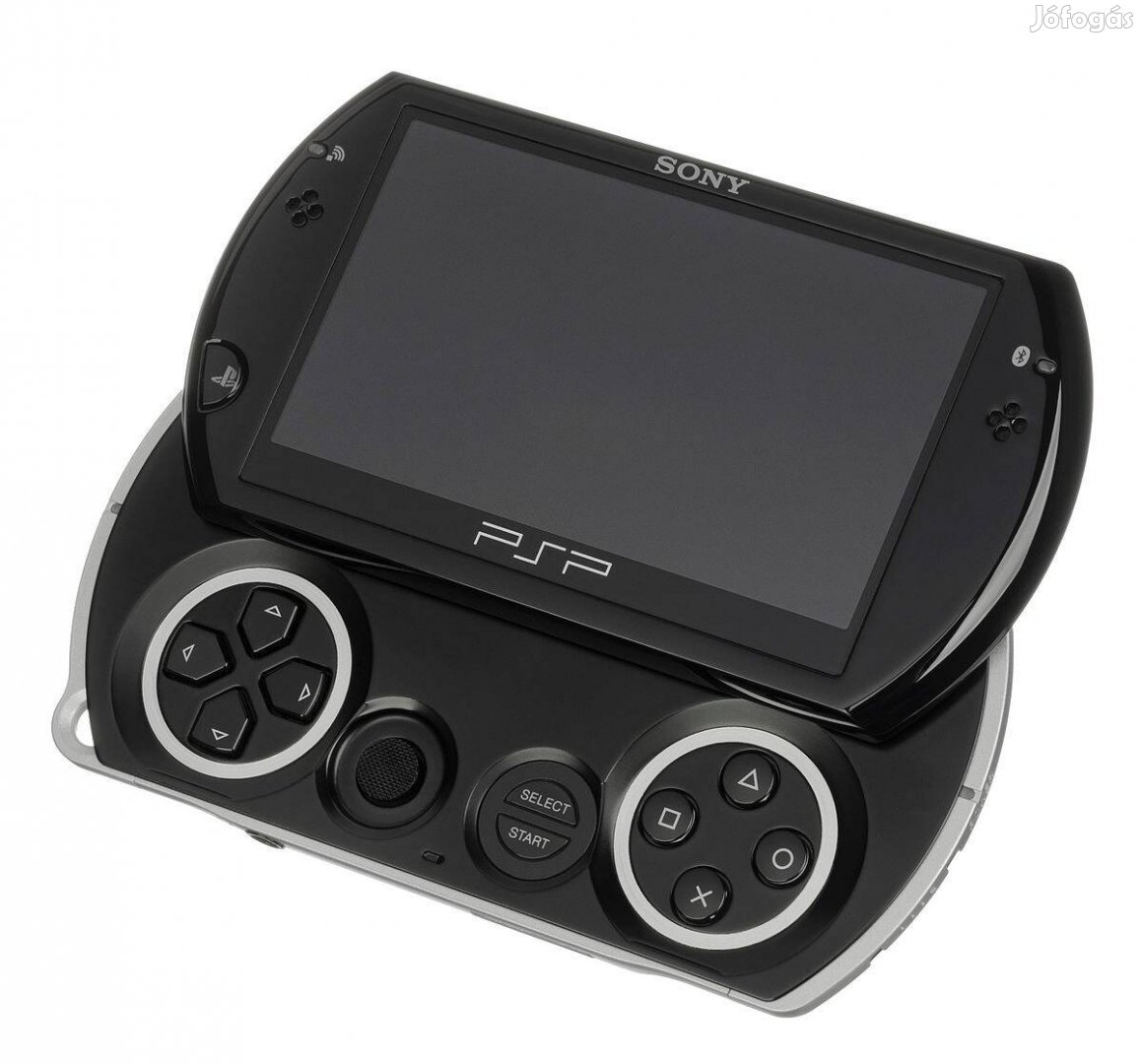 PSP Go fekete - szép állapot, konzol+töltő+doboz