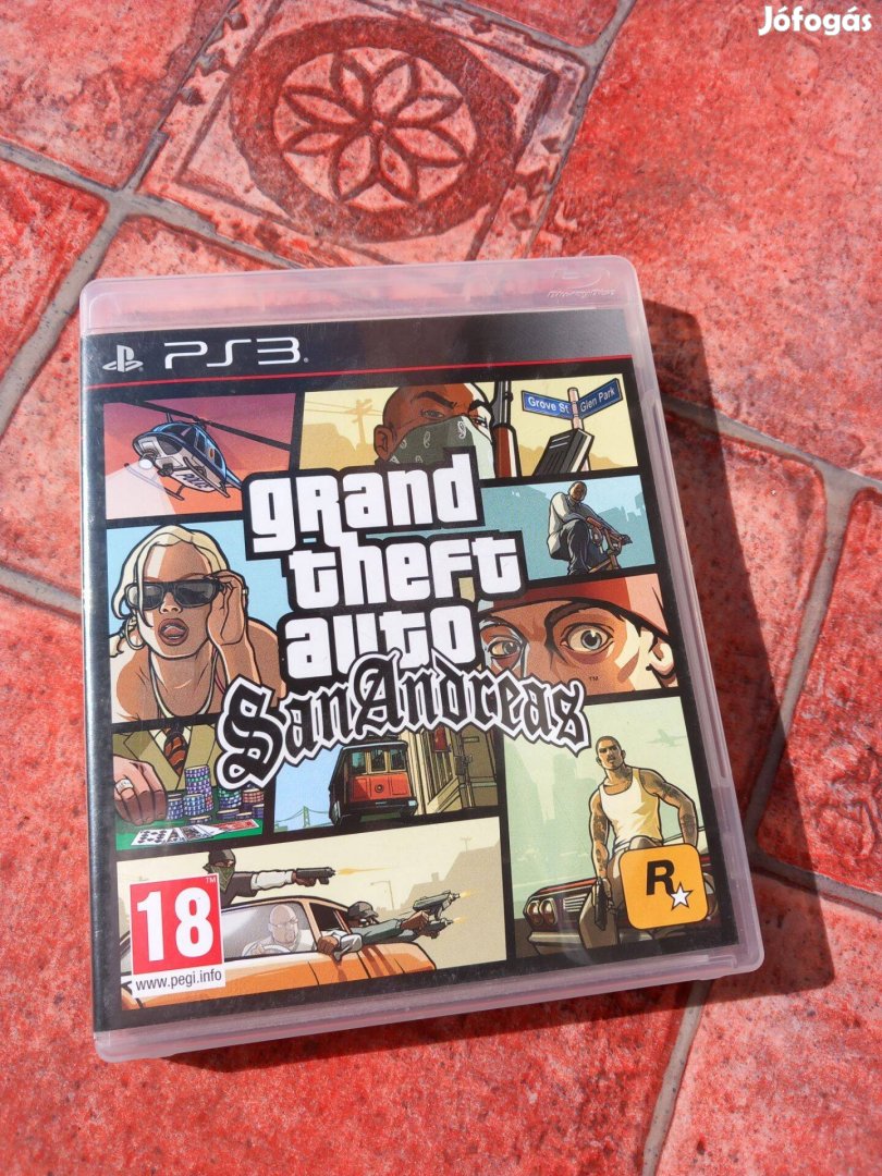 PS 3 eredeti játék San Andreas