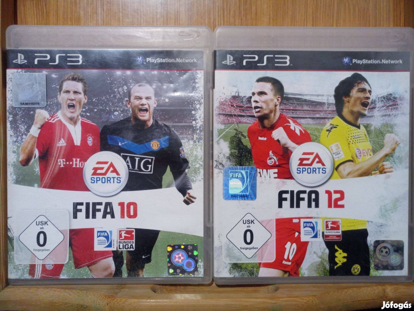 PS 3 játék Fifa 10 és es egy Fifa 12