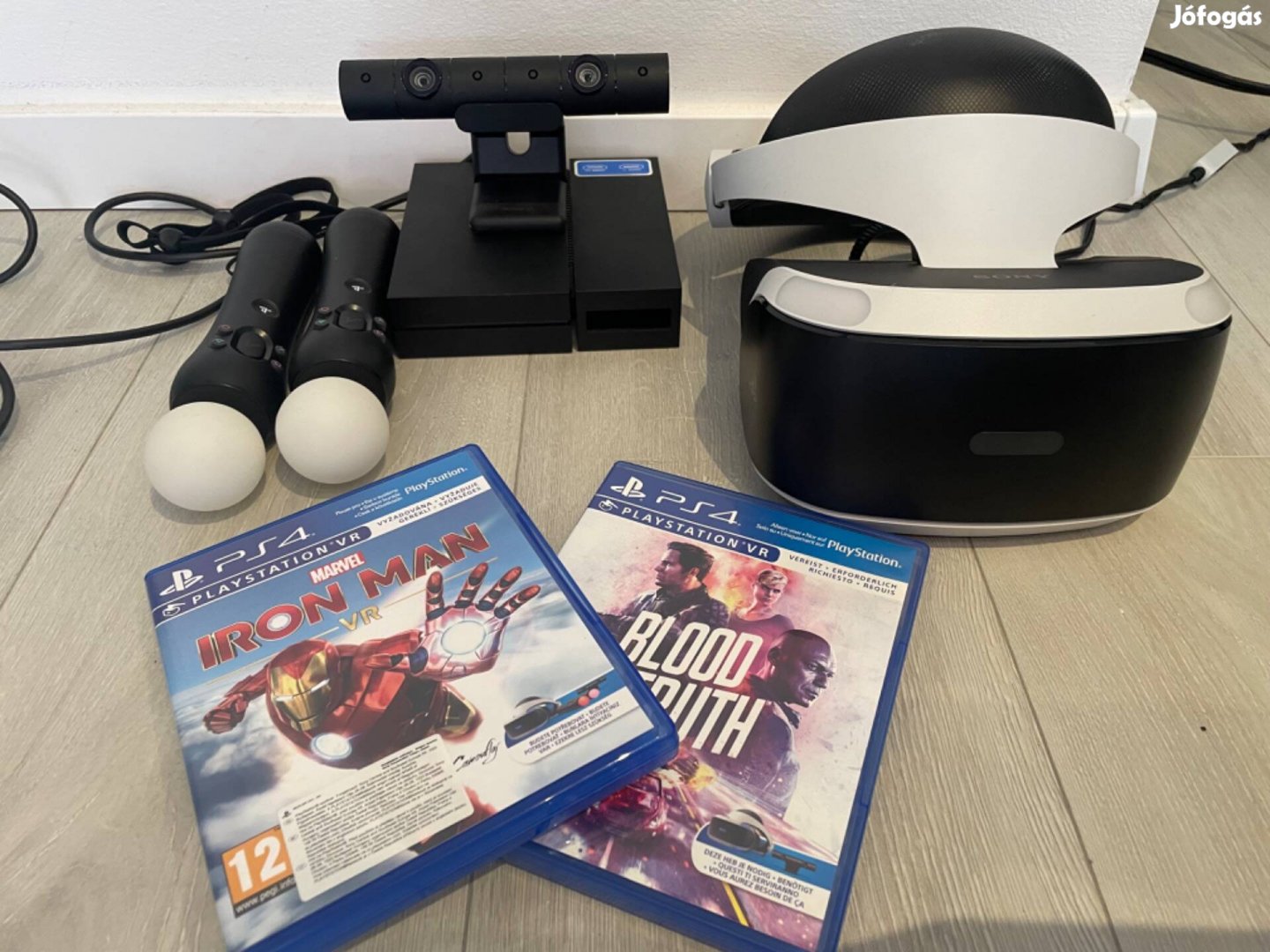 PS VR set + 2 fagyi +2 játék