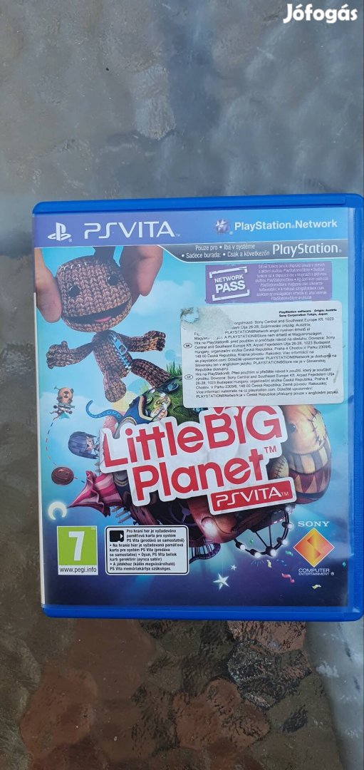 PS Vita- Sonystation Littlebig Planet ,Jatek Memoriakartya