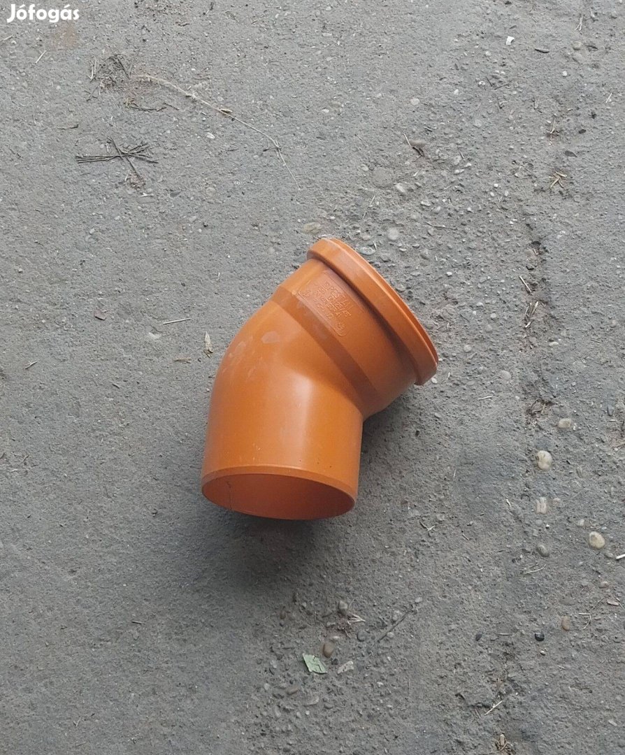 PVC KG Könyök KGB-125/45