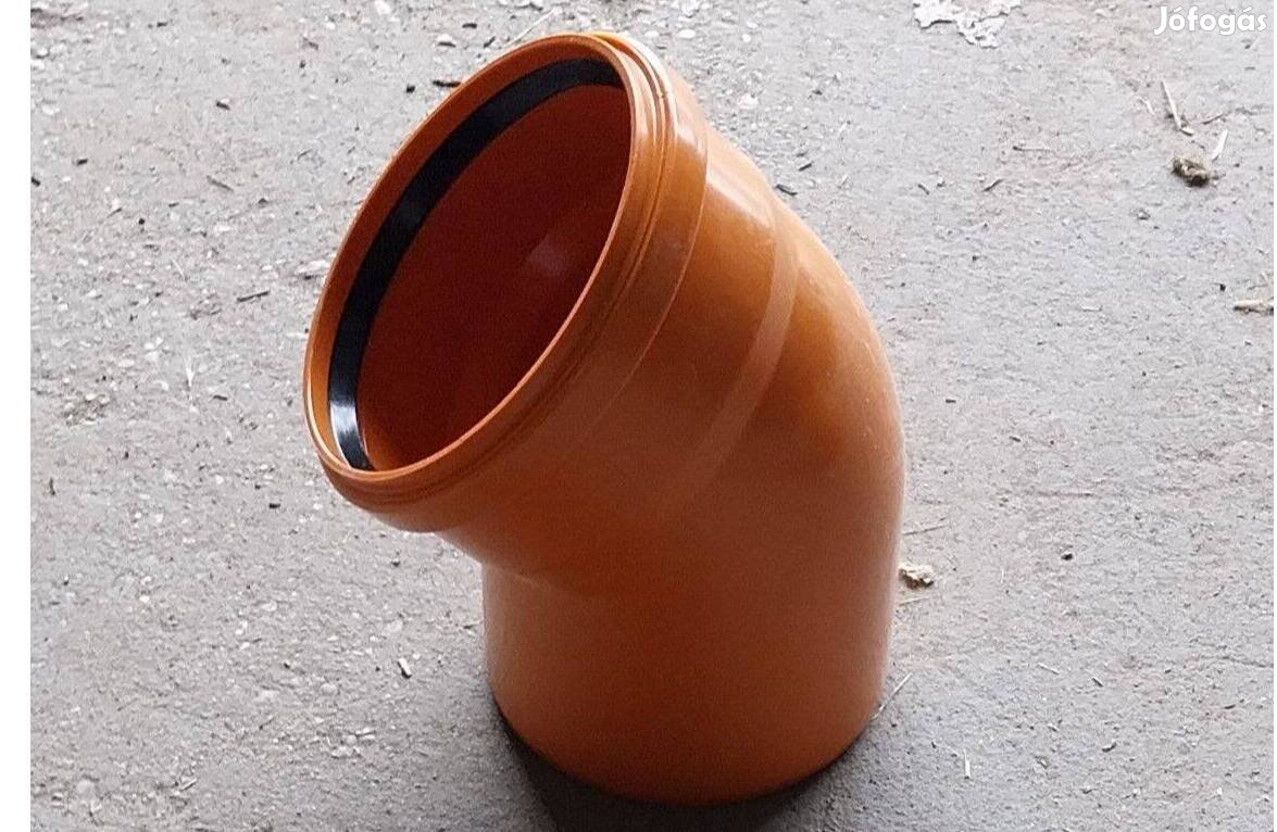 PVC KG Könyök KGB-160/45
