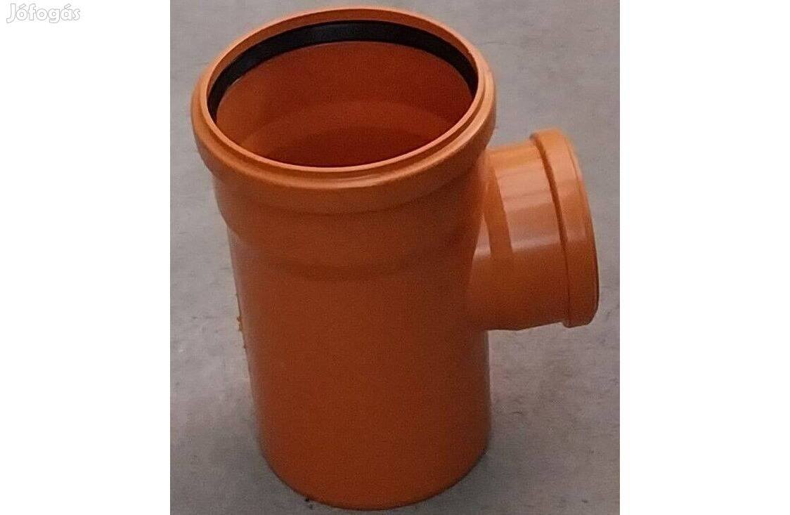 PVC KG szűkített T-idom 160/110/87