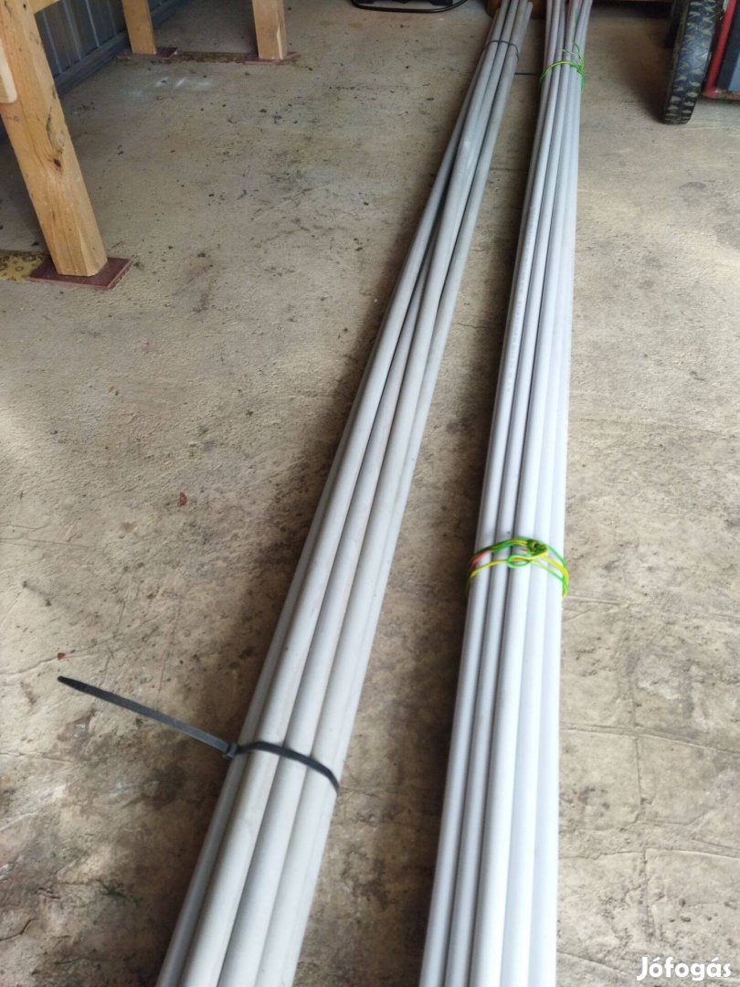 PVC cső, 20mm, és 25mm