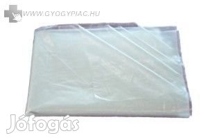 PVC fólia ágybetét, vízhatlan ágyvédő PVC fehér lepedő 120x200 cm