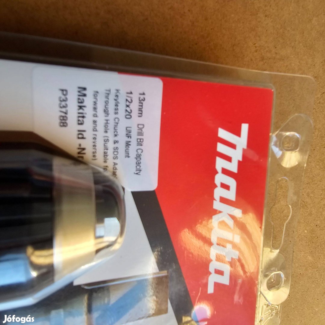 P-33788 | Makita Kulcsnélküli 13mm Fúrótokmány | RS új