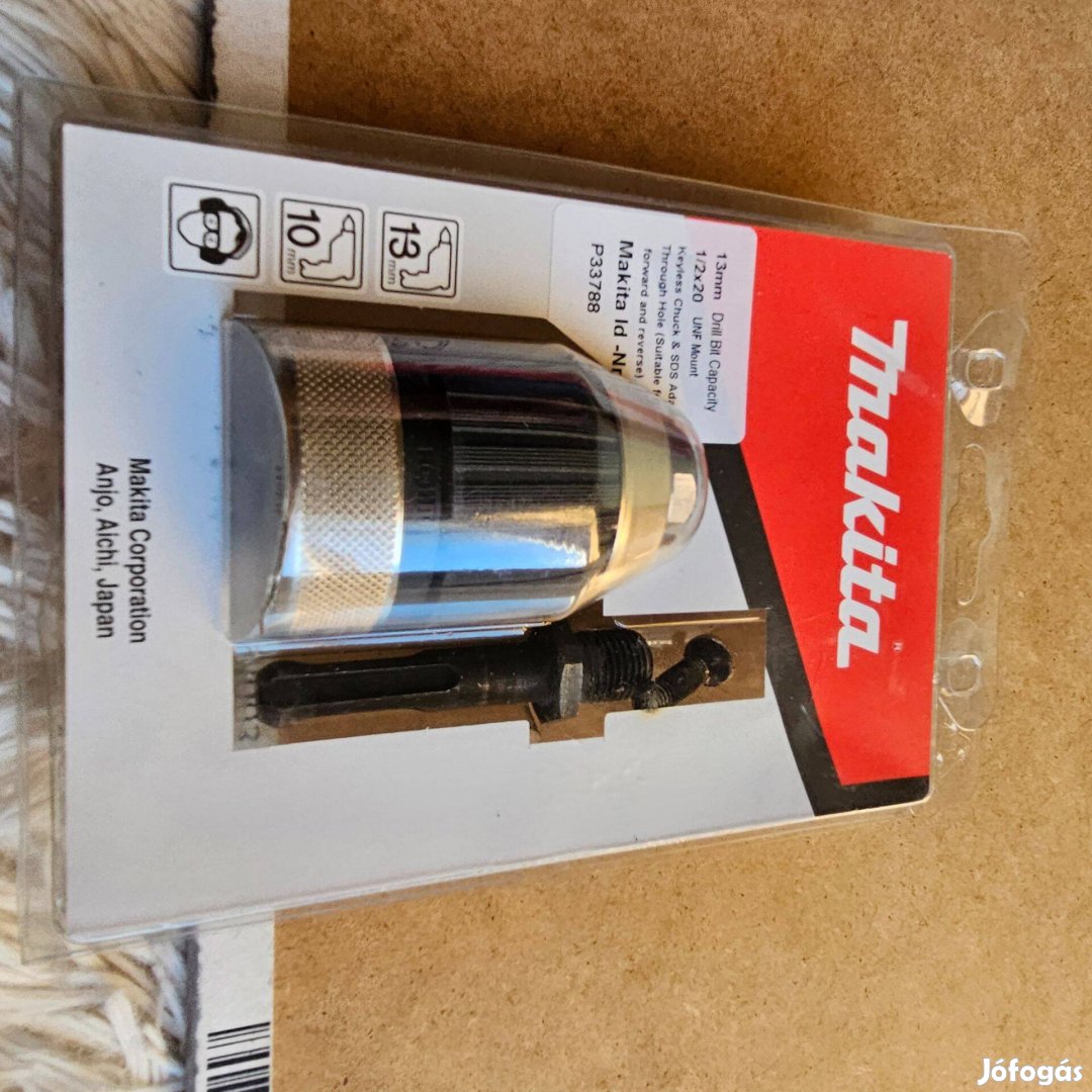 P-33788 | Makita Kulcsnélküli 13mm Fúrótokmány | RS új