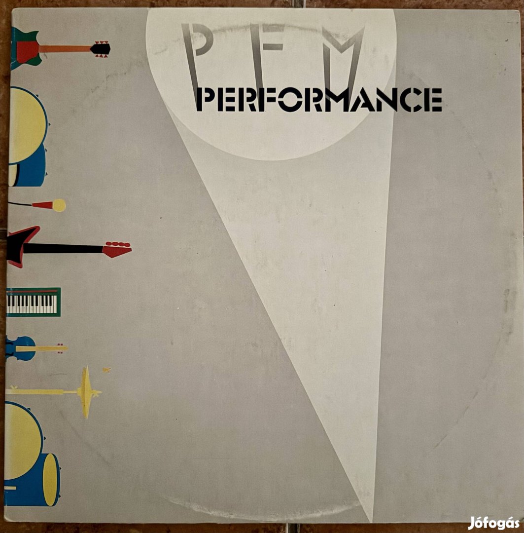 P.F.M. Prog rock vinyl Italy bakelit lemez