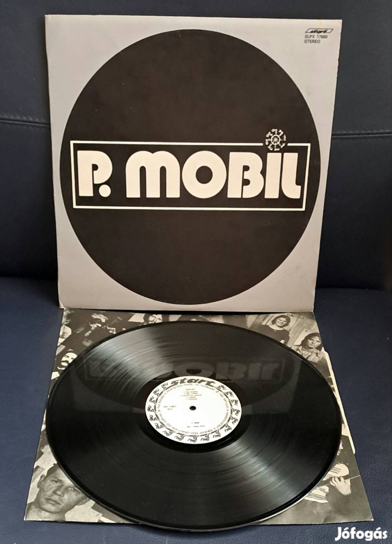 P Mobil Mobilizmo címü bakelit lemeze