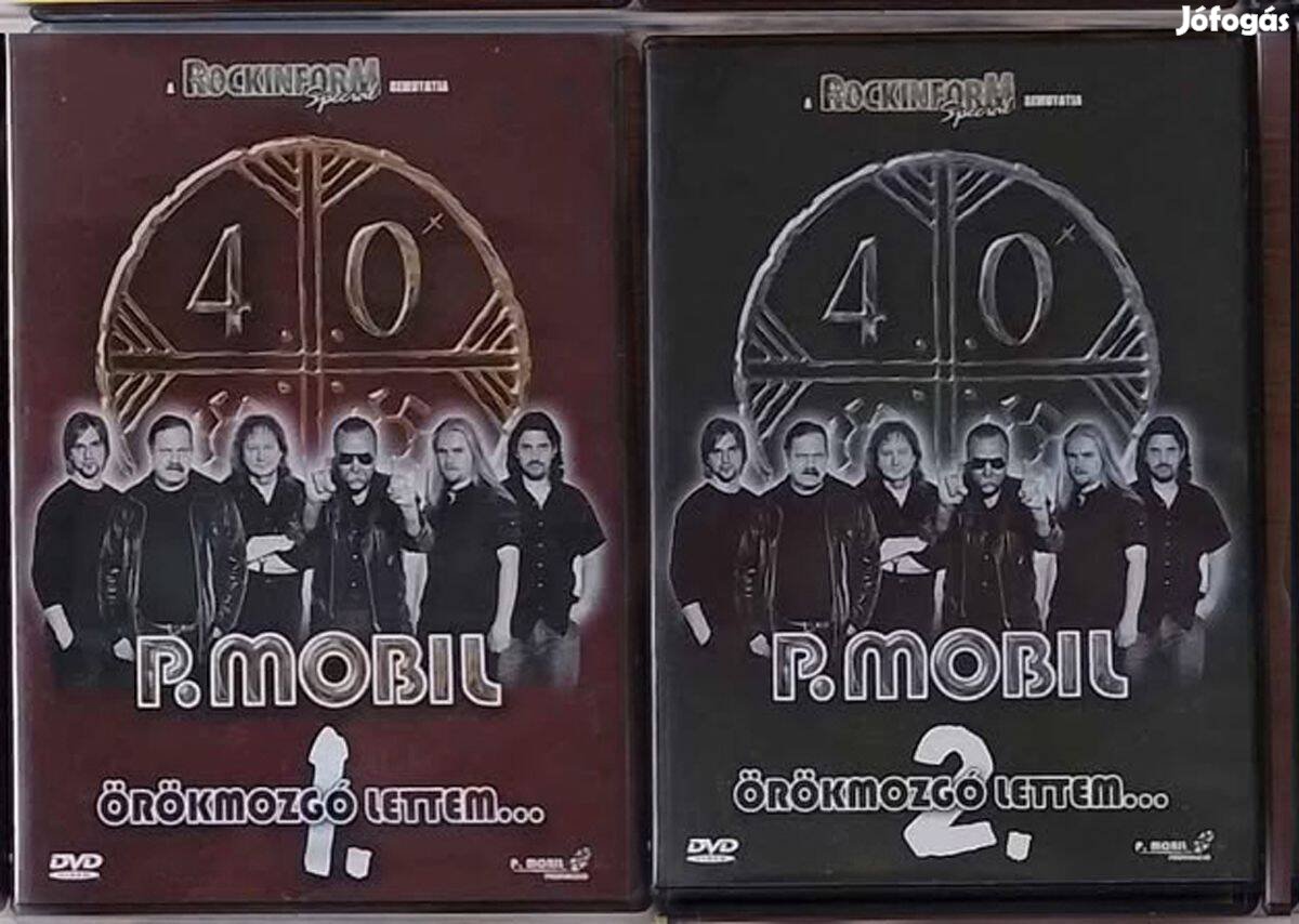 P. Mobil - Örökmozgó lettem 1-2. DVD-k