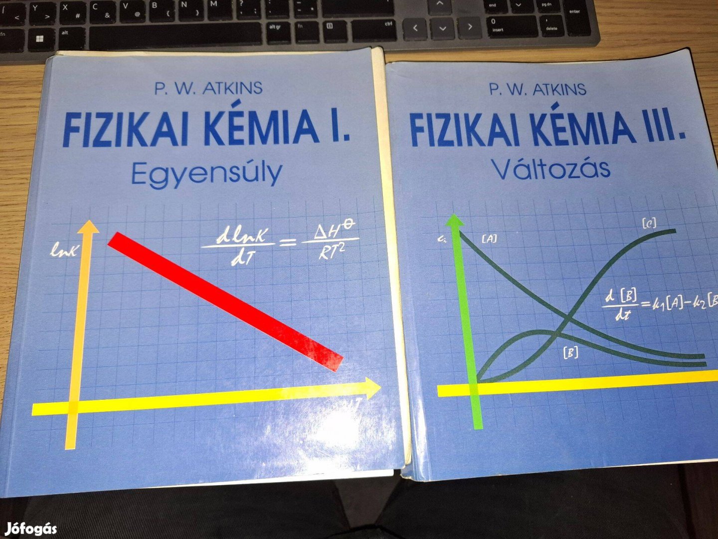 P. W. Atkins: Fizikai Kémia 1. és 3. kötet