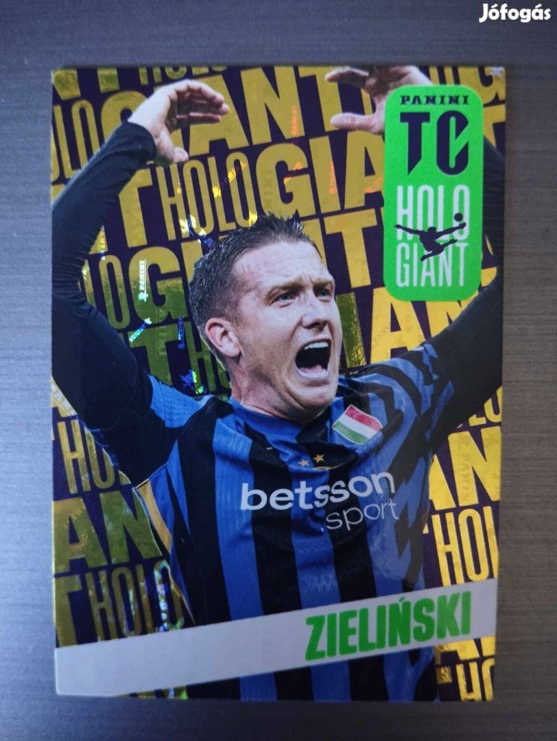 P. Zielinski (Internazionale) Holo Giant Top Class 2025 focis kártya
