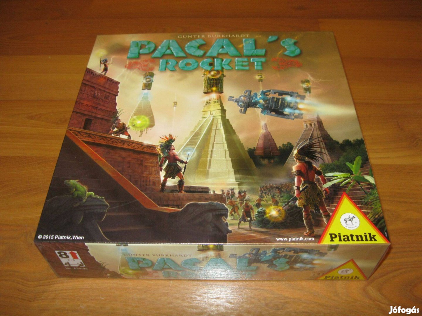 Pacal's Rocket Maya romváros társasjáték - új, bontatlan