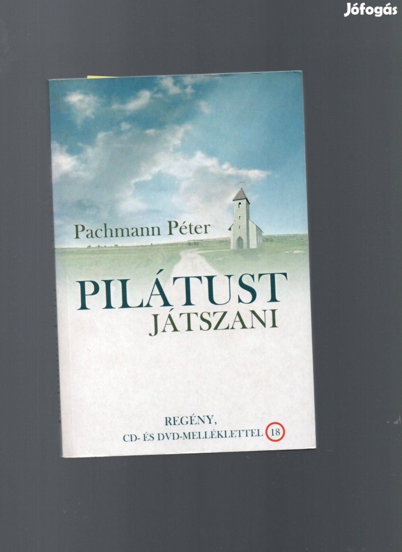 Pachmann Péter: Pilátust játszani + CD és DVD új állapotú