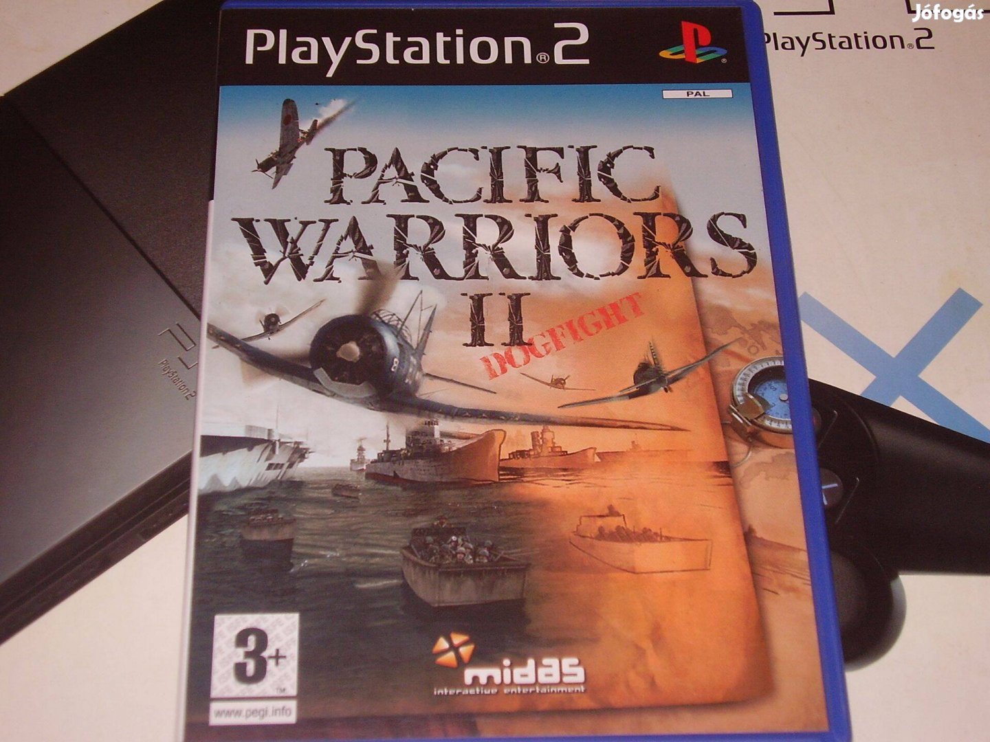 Pacific Warriors II Dogfight Ps2 eredeti lemez eladó