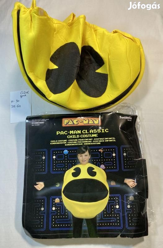 Pack-Man jelmez, halloween jelmez G206