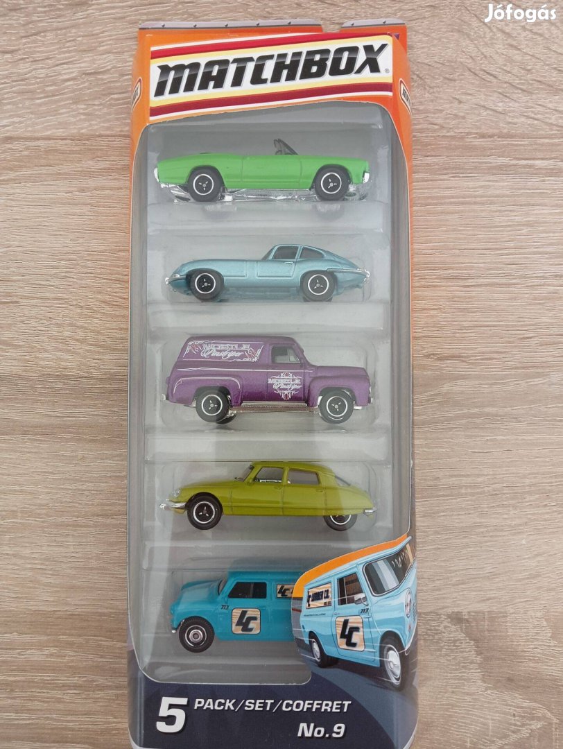Package of 5 no. 2009 9 Classic Cars - Matchbox