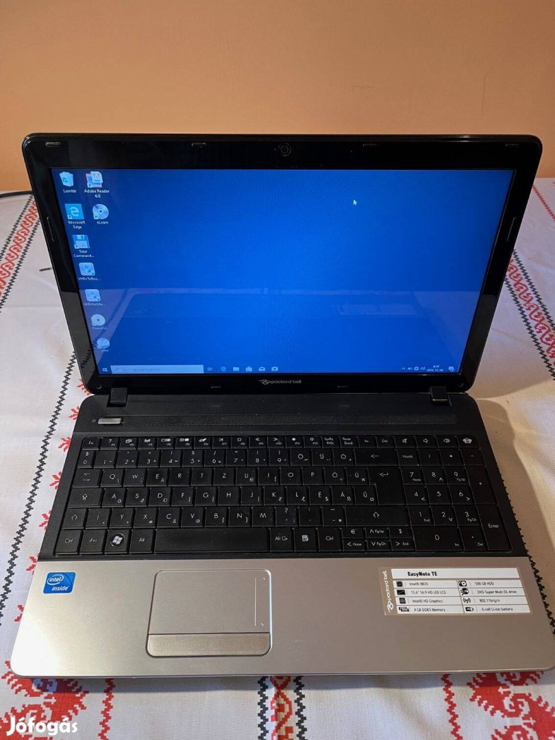 Packard Bell Easynote TE laptop