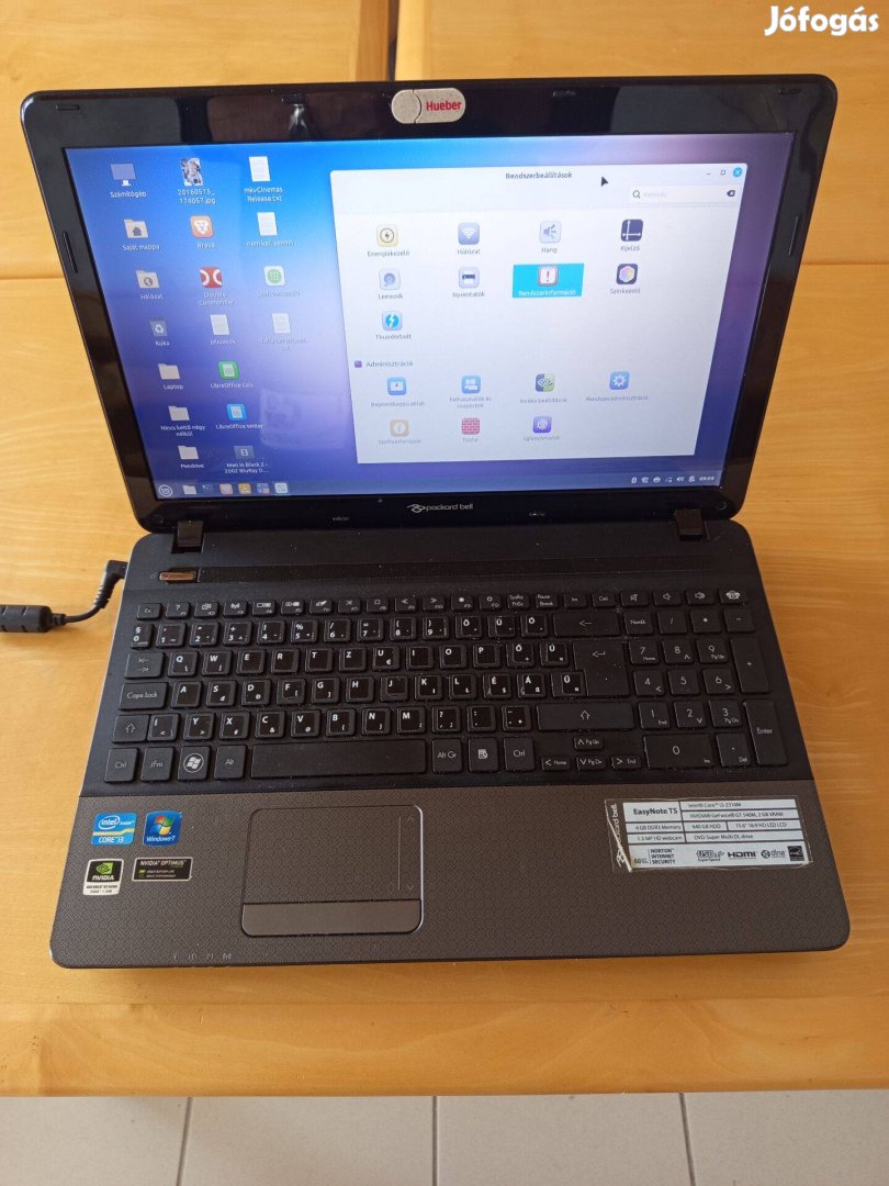 Packard Bell Easynote TS Megbízható laptop alkalmi áron!
