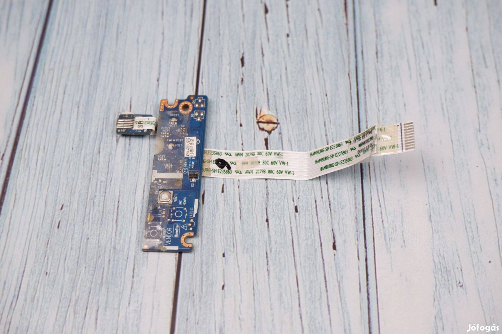 Packard Bell Pew96 F4085 TK81 laptop bekapcsoló panel