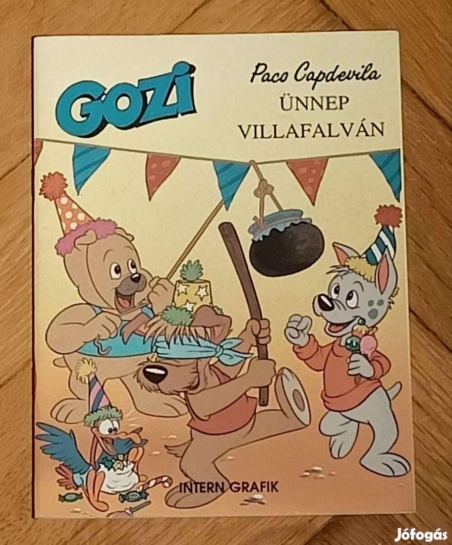 Paco Capdevila Gozi könyv Ünnep villafalván 1989 