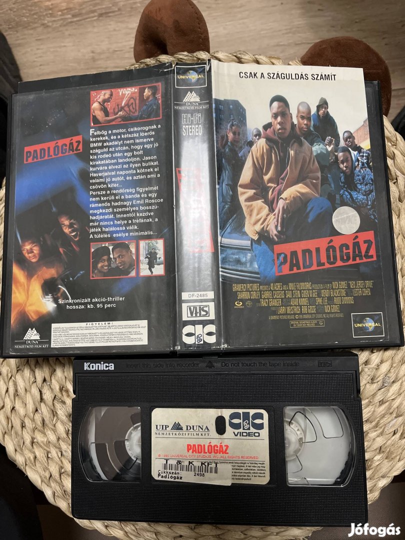 Padlógáz vhs. 