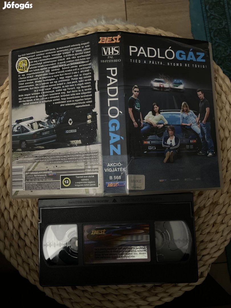 Padlógáz vhs. 