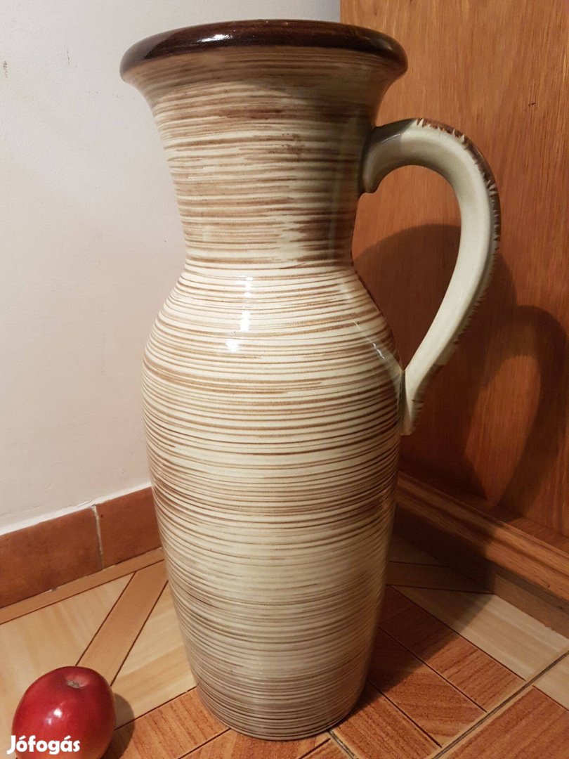 Padlóváza osztrák jelzett kerámia 50,5 cm eladó