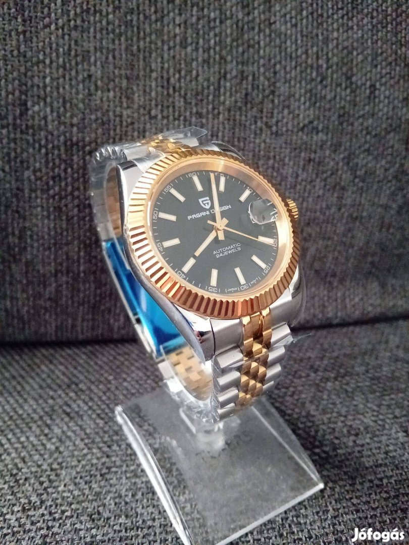 Pagani Design Datejust Gold & Black Automata Watch
