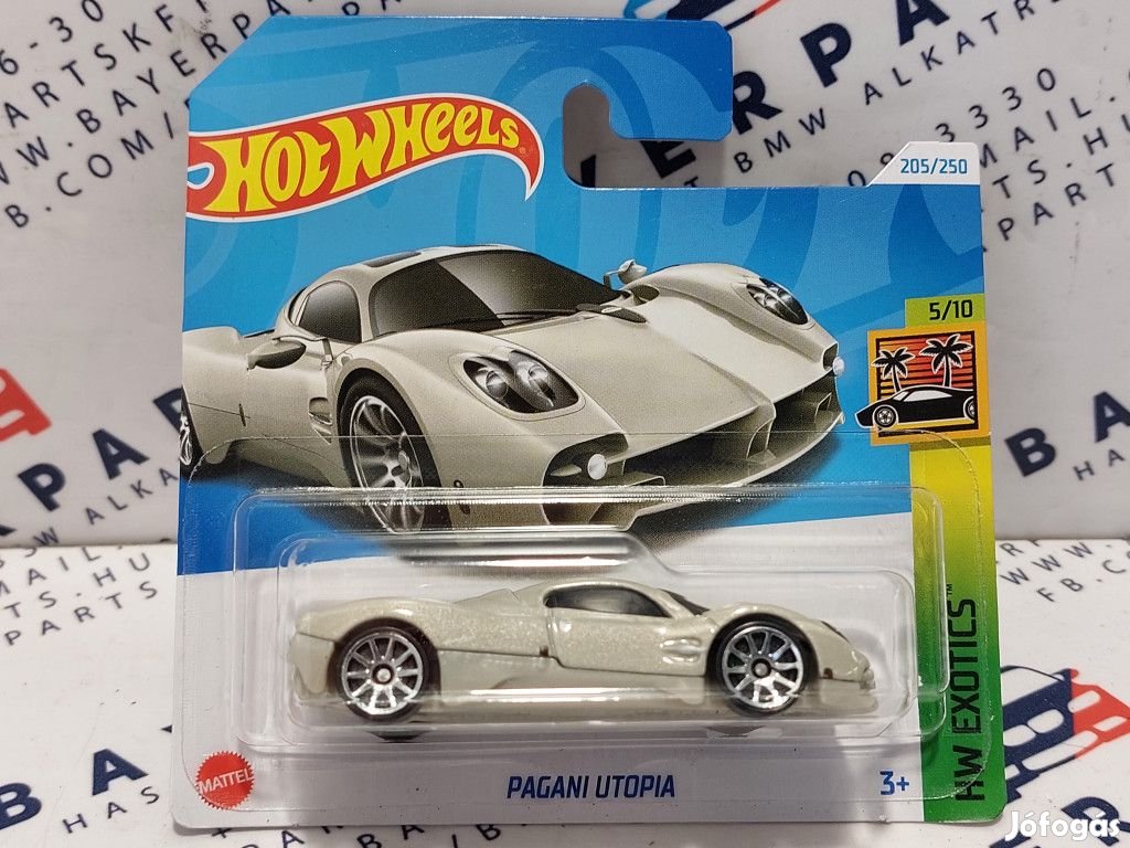 Pagani Utopia - HW Exotics 5/10 - 205/250 -  Hot Wheels - 1:64