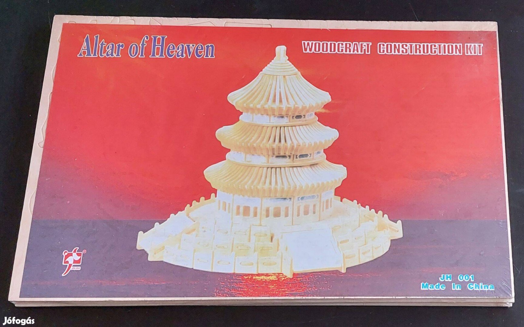 Pagoda 3D fa makett, bontatlan