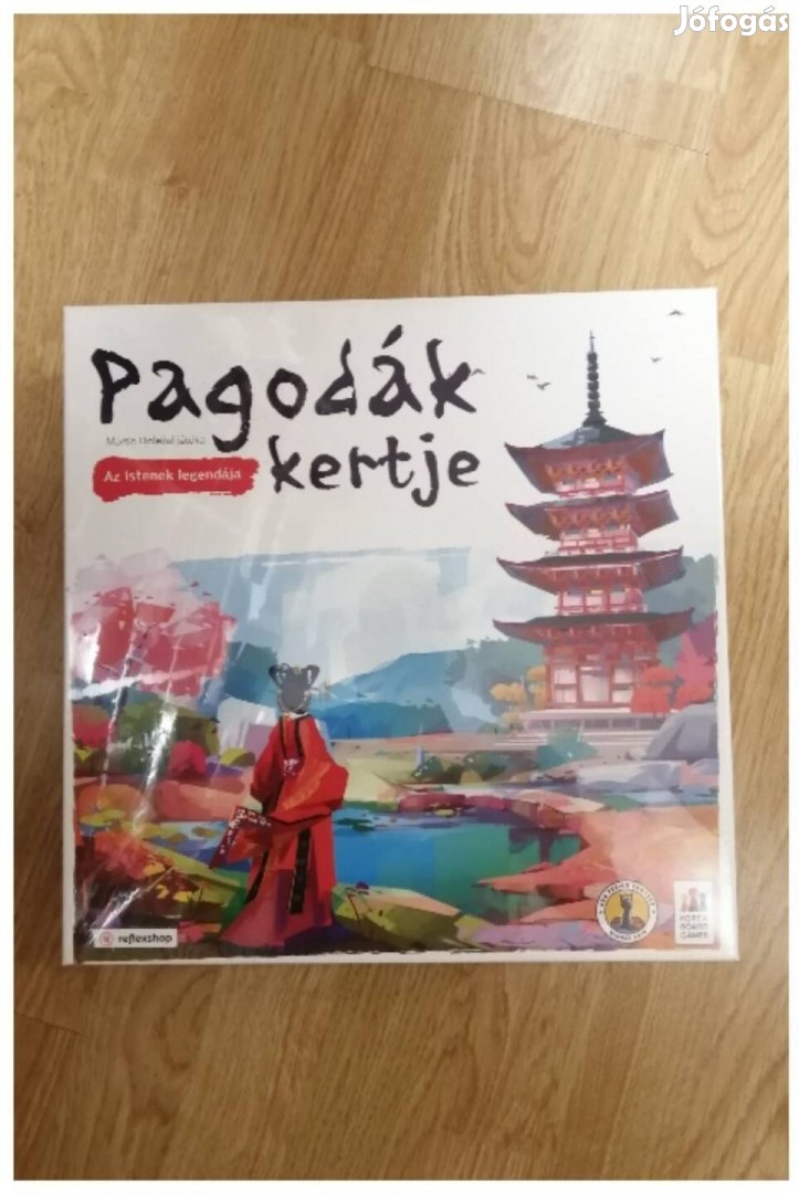Pagodák kertje bontatlan társasjáték 