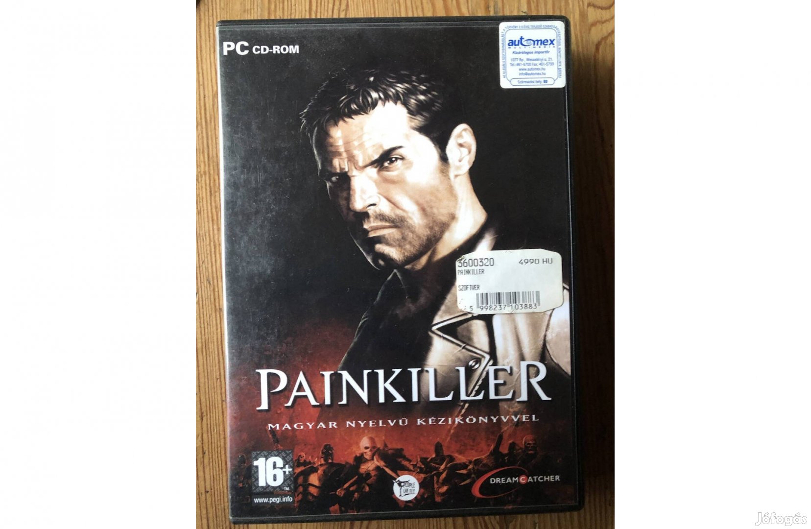 Painkiller számítógépes játék Pc CD 4500 Ft: Lenti