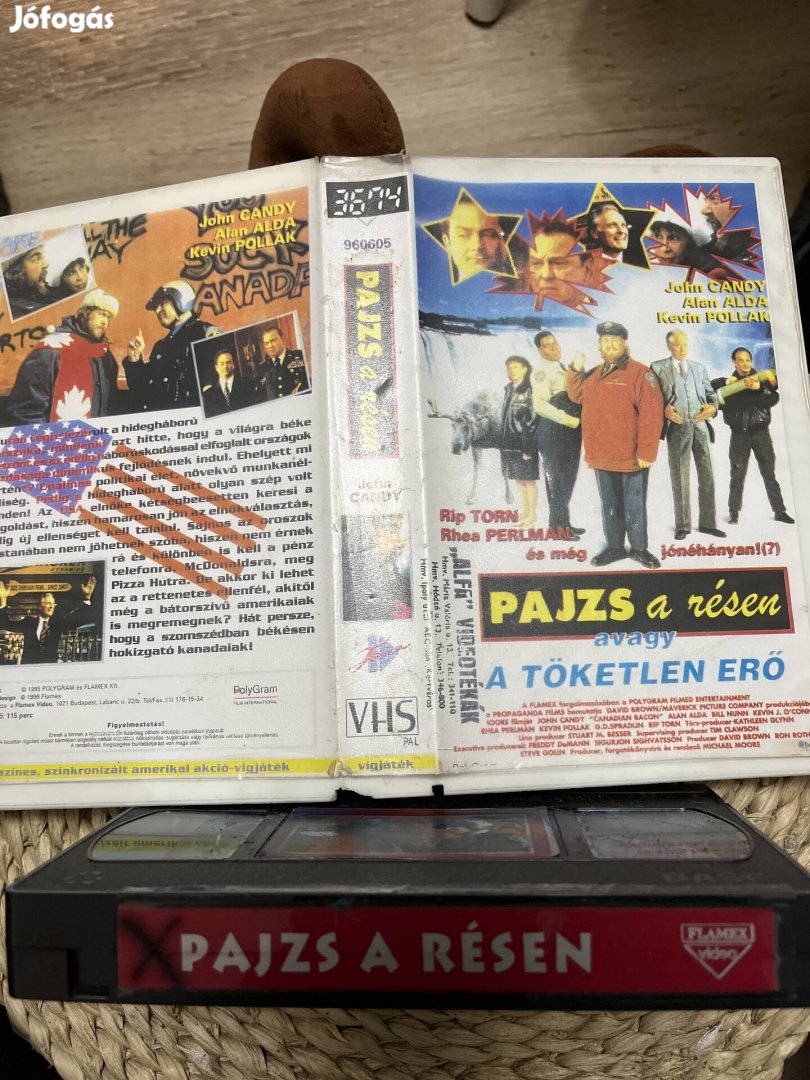 Pajzs a résen vhs 