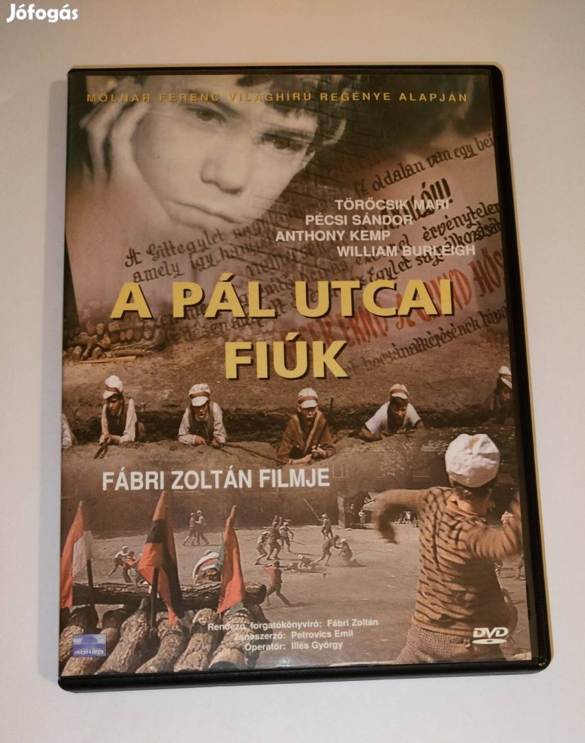 Pál utcai fiúk dvd Fábri Zoltán filmje 