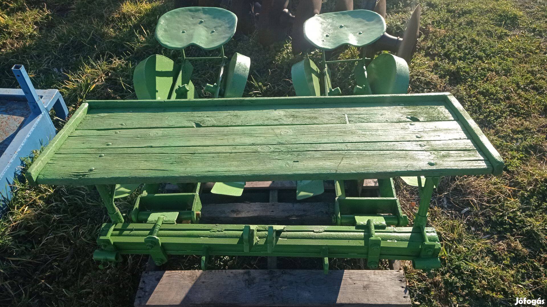 Palántázó, ültető, japán traktorhoz
