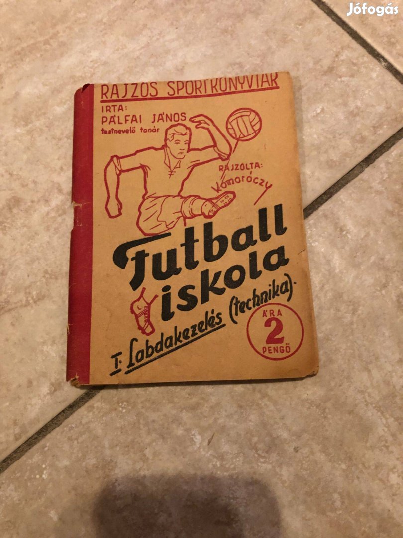 Pálfai János: Futball iskola I. Labdakezelés technika 1943