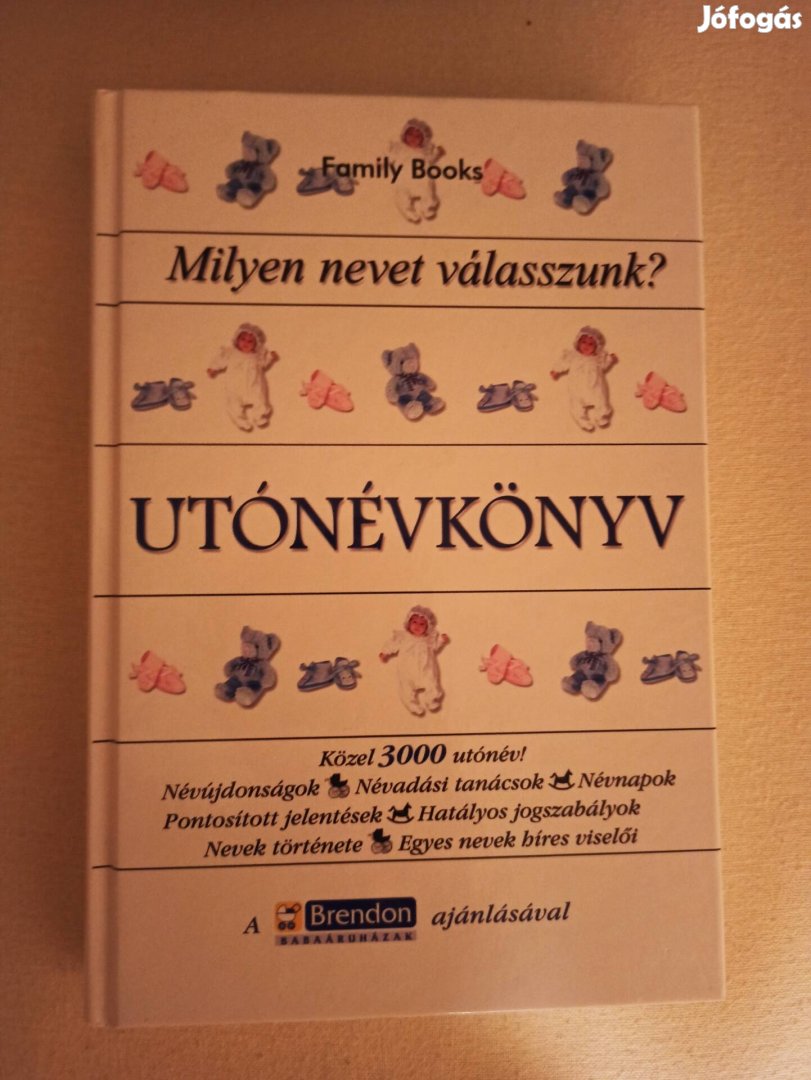 Pálfy Gyula: Utónévkönyv