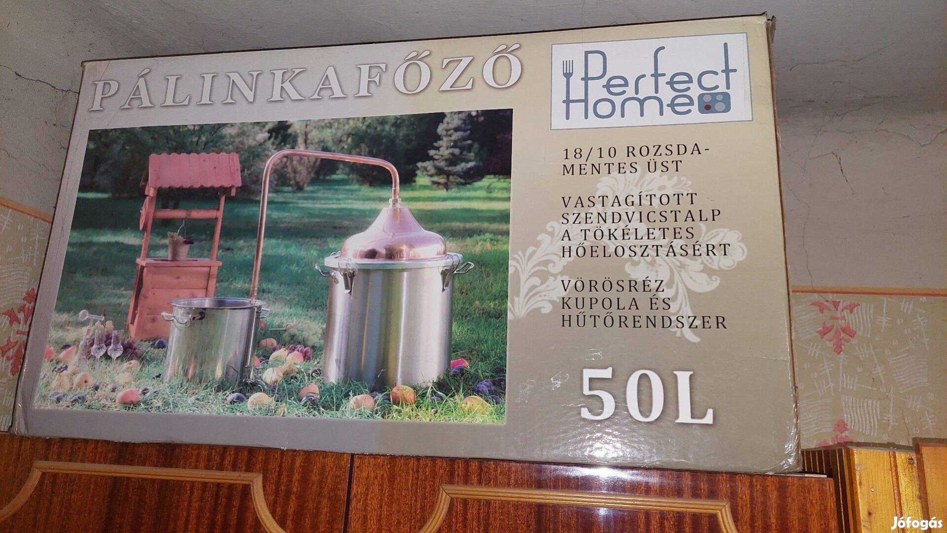 Pálinka főző, perfect home 50 l