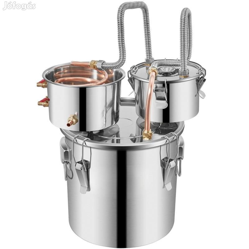Pálinkafőző borfőző lepárló desztilálló 11 liter