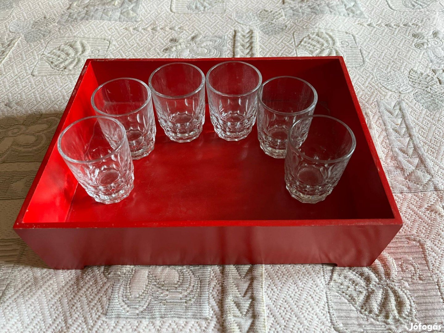Pálinkás pohár készlet eladó !