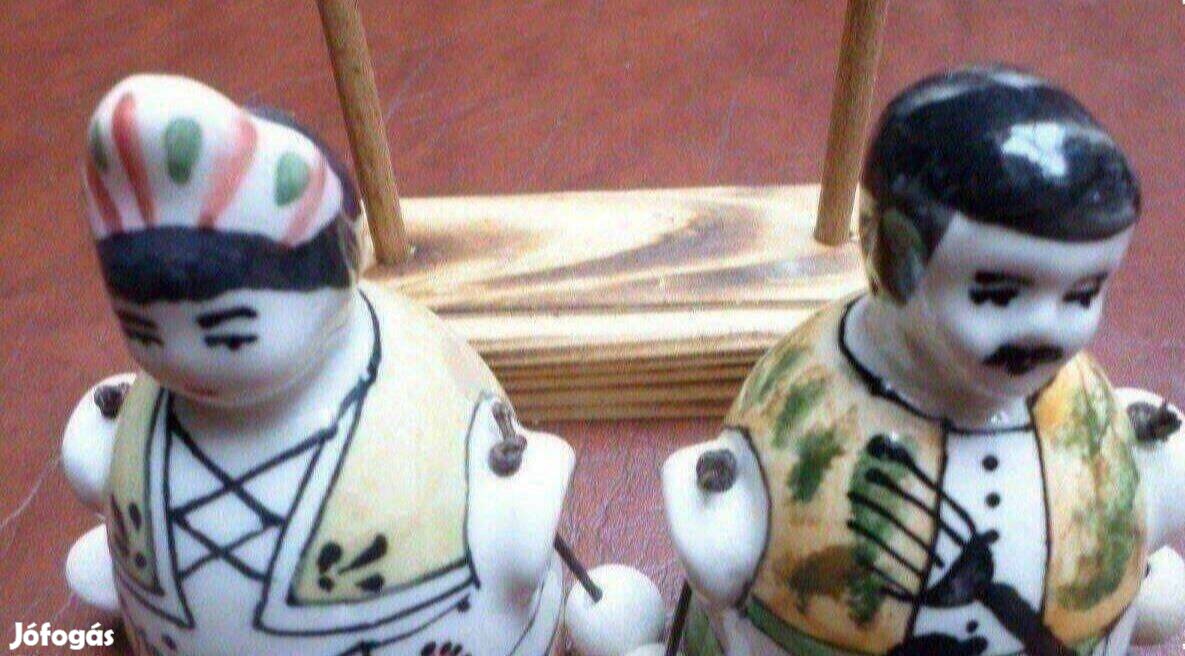 Pálinkás pohár készlet porcelán Új