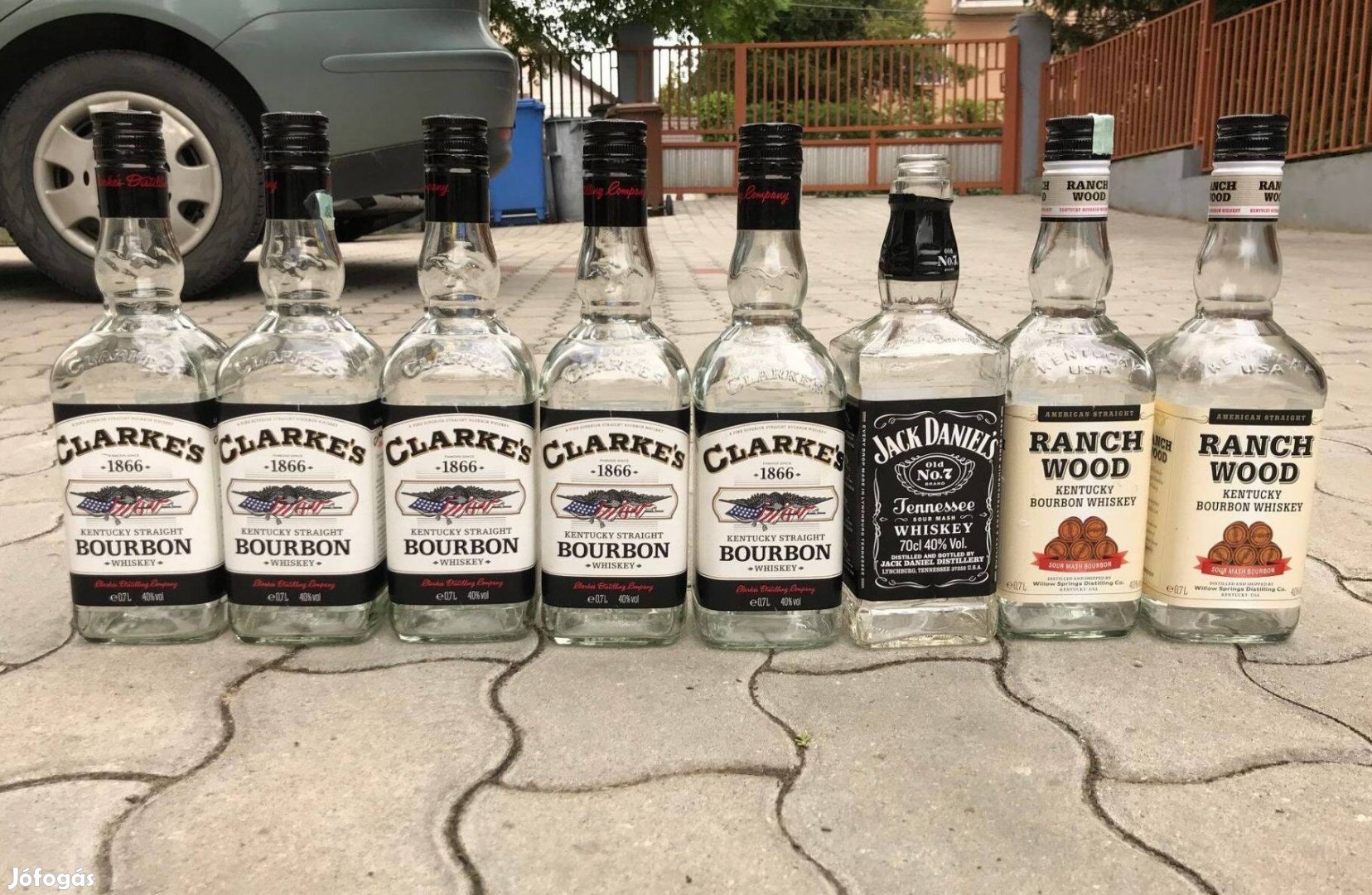 Pálinkásüveg 0,7 liter 7 dl 70cl pálinkás üveg palack Posta megoldható