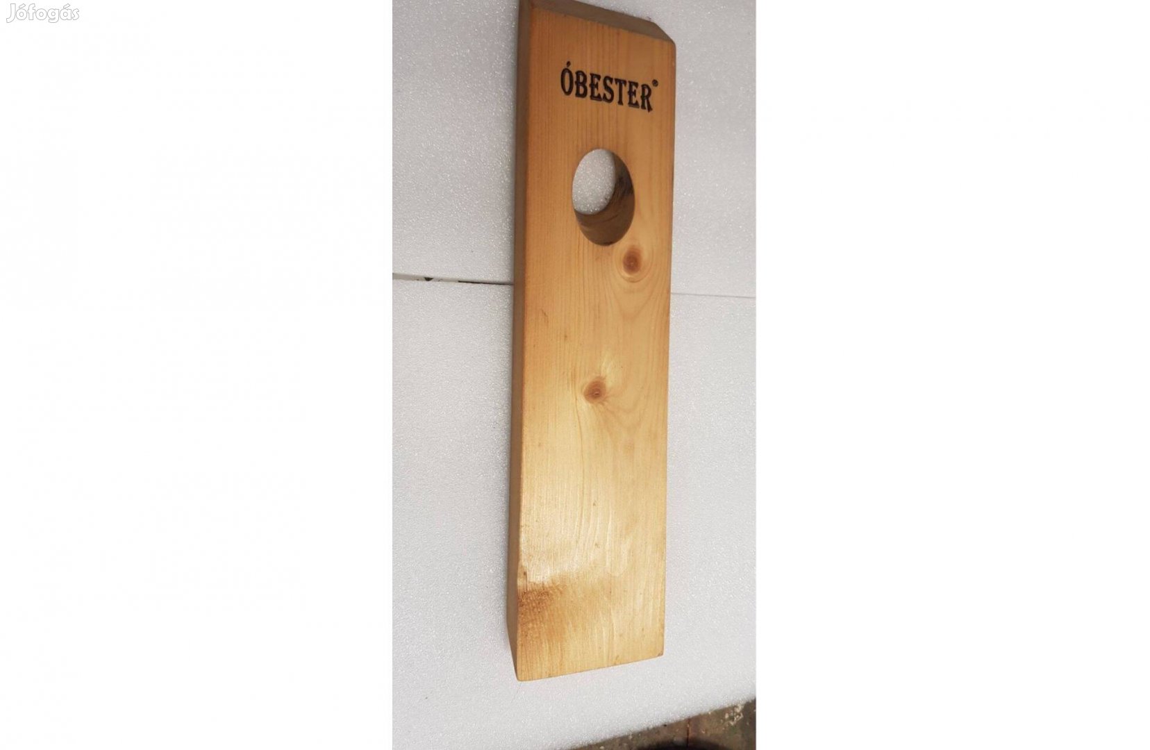 Pálinkatartó konzol fenyőfából